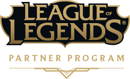 League of Legends's logo for the Partner Program introduced back in 2018