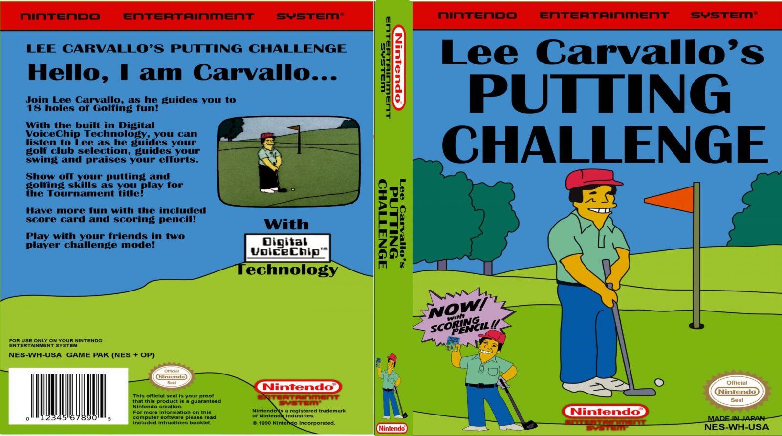 Lee Carvallo's Putting Challenge Finally Available To Play - Gamezo