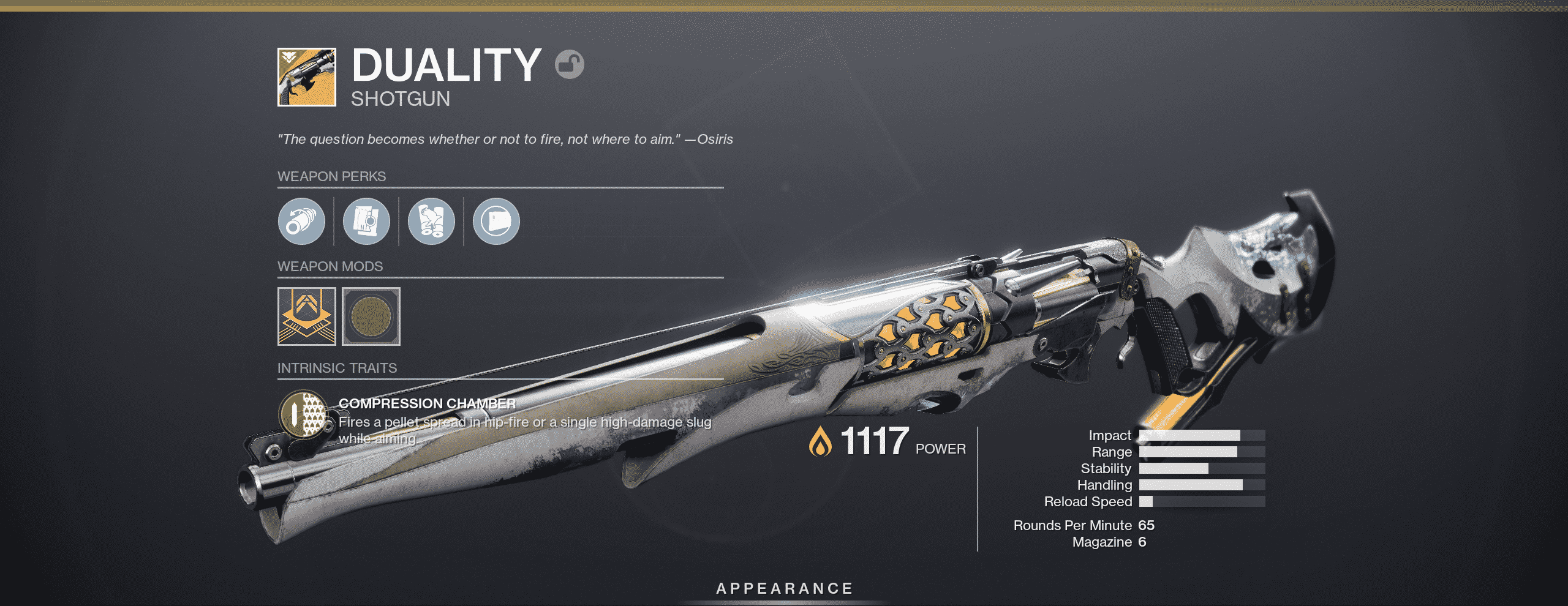 Duality Catalyst Destiny 2 Exotic Weapon