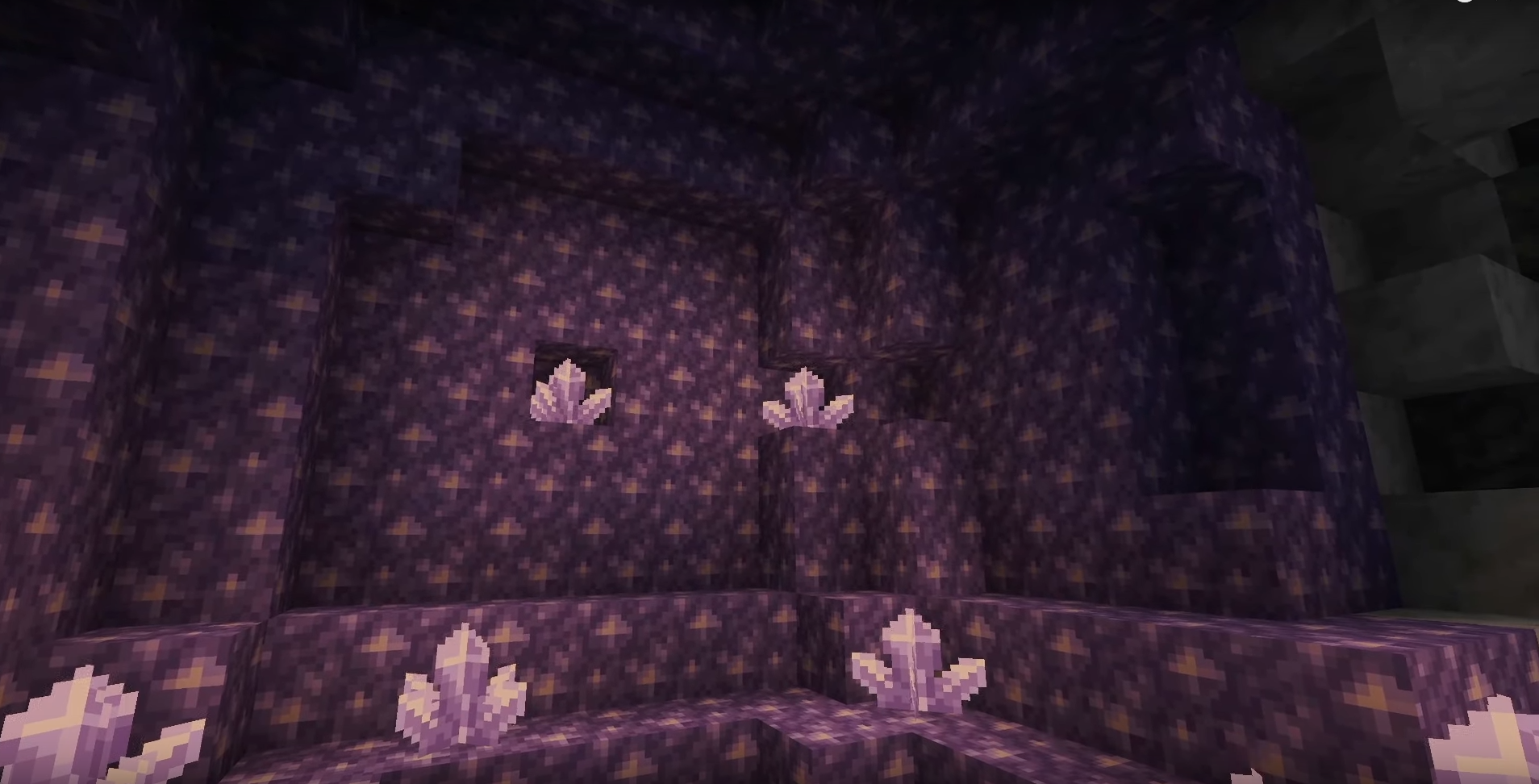 Crystals and Amethyst Minecraft Patch 1.17