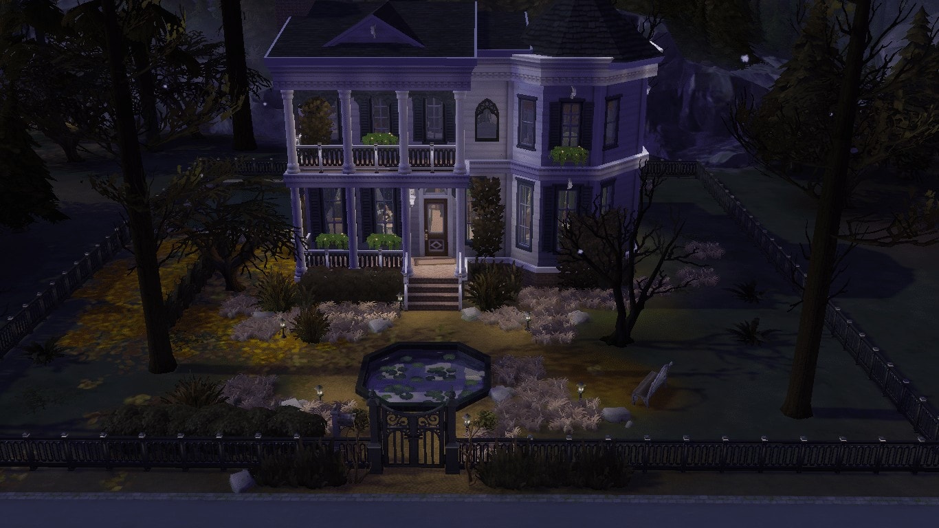 the Sims 4 Haunted House
