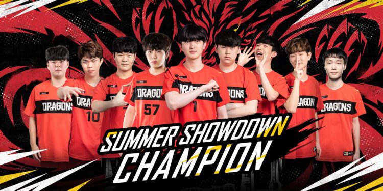 The Shanghai Dragons (pictured) have won the 2021 Summer Showdown