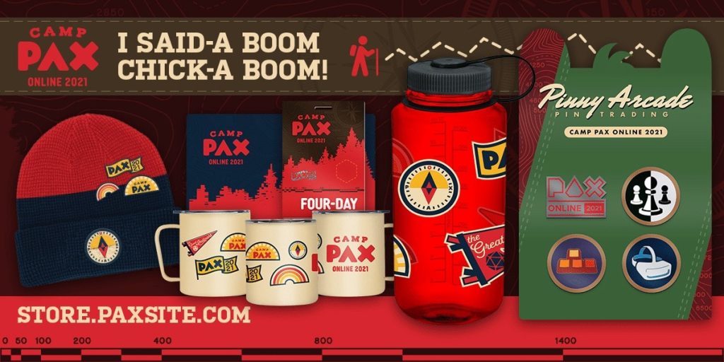 Camp PAX Online 2021 Merchandise