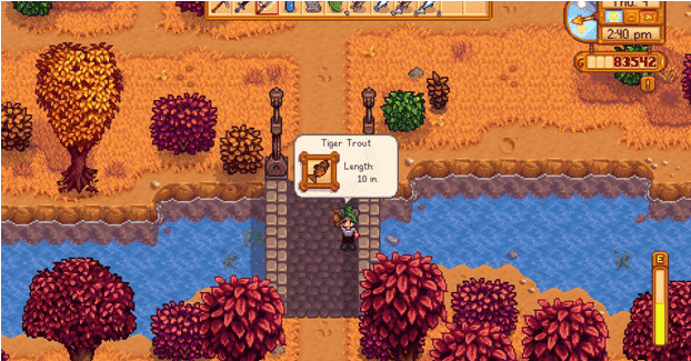 how to catch tiger trout in stardew valley
