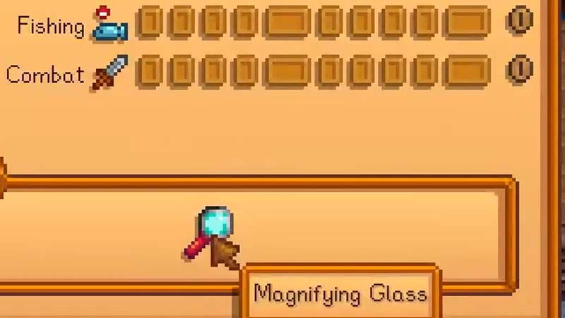 Magnifying Glass Stardew Valley
