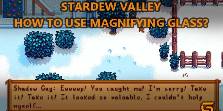 Magnifying Glass Stardew Valley