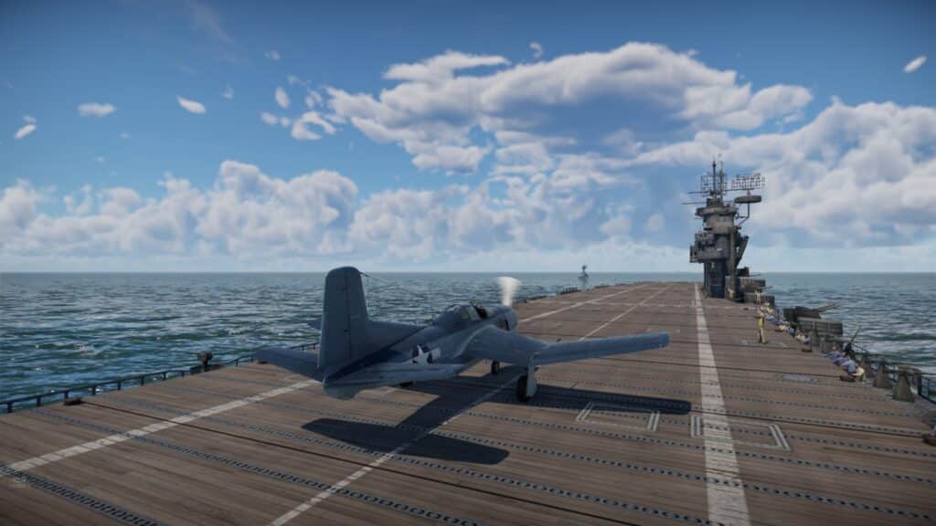 War Thunder plane takeoff in Arcade Battles
