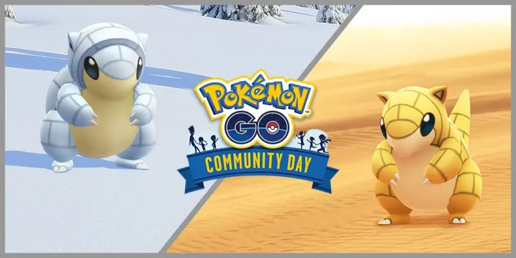 Pokemon Go March Community day, Sandshrew