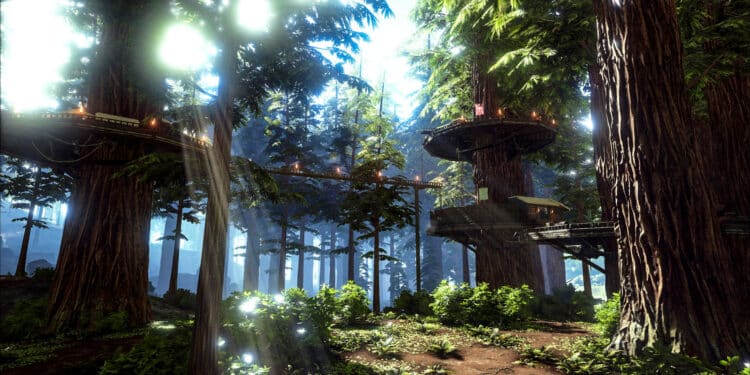 Tree house base Ark Survival Evolved