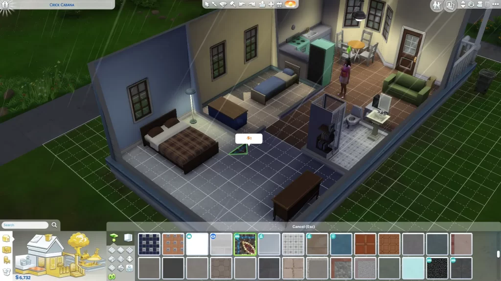 quarter tiling in the sims 4