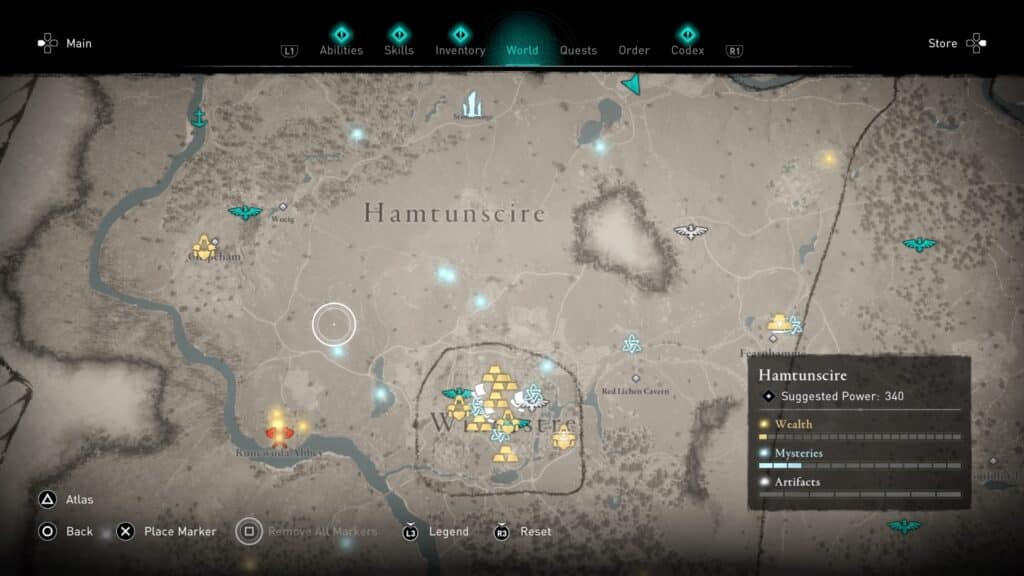 Bercthun Assassin's Creed Valhalla Zealot locations