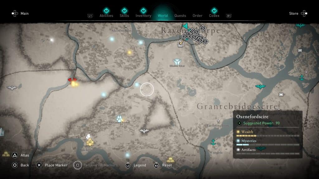 Horsa Assassin's Creed Valhalla Zealot locations