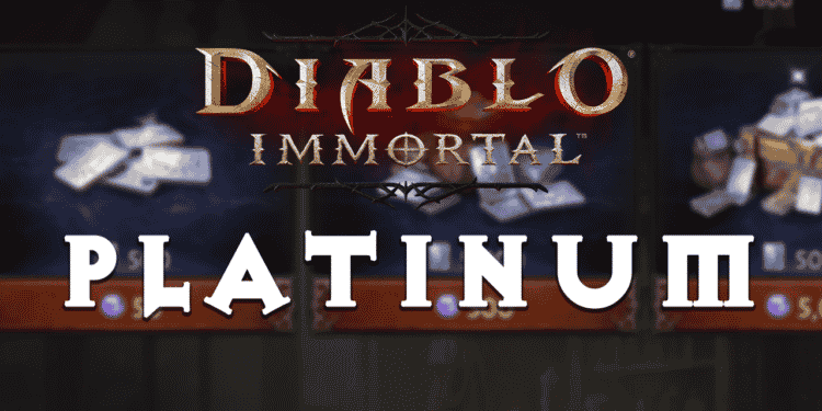 Daily Activity rewards in Diablo Immortal that reward Platinum