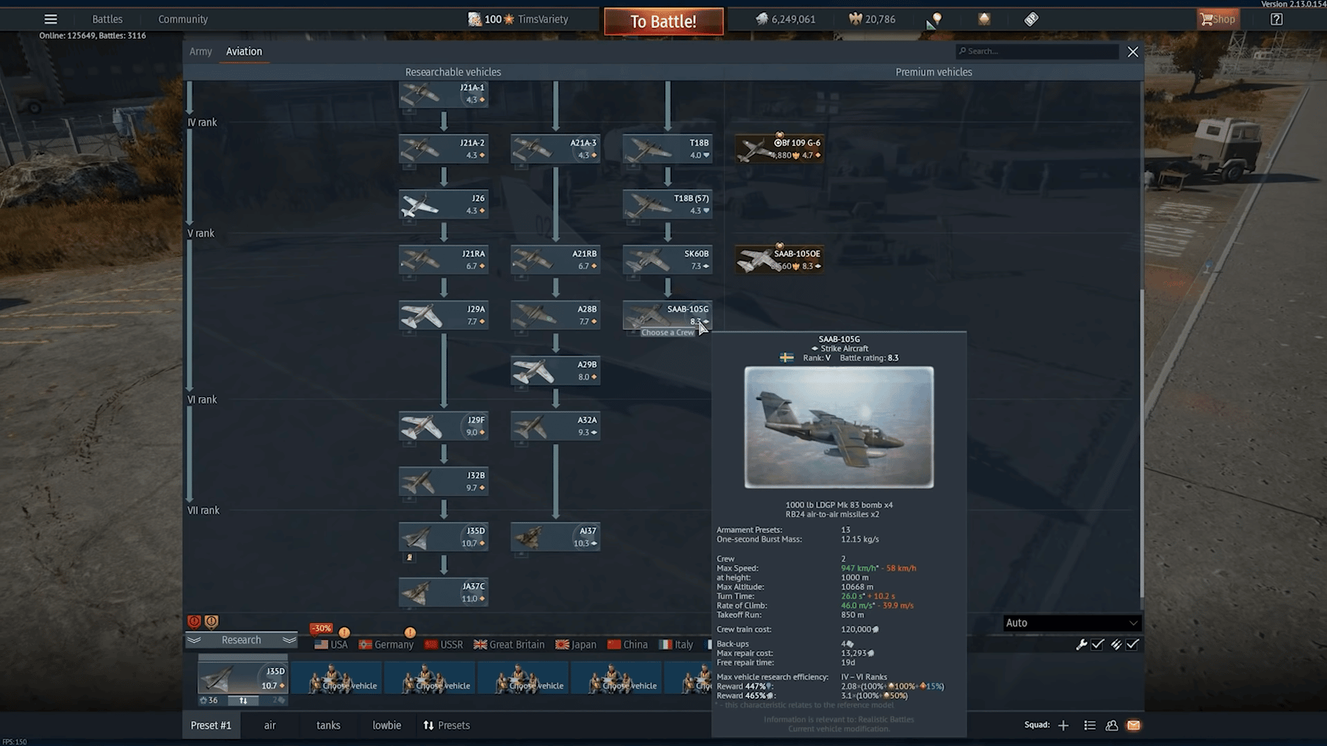 how does research work in war thunder